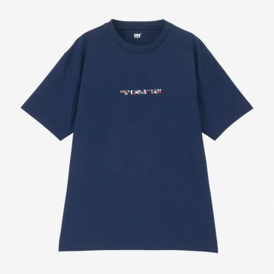 ヘリーハンセンHELLYHANSENアウトドアカジュアルウェア半袖TシャツショートスリーブエンブロイダリーロゴティーS/SEMBROIDERYLOGOTEEHH62506-ONメンズレディースユニセックス25SS春夏