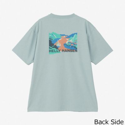 ヘリーハンセンHELLYHANSENアウトドアカジュアルウェア半袖TシャツショートスリーブランドエスケープティーS/SLANDSCAPETEEHH62507-MSメンズレディースユニセックス25SS春夏