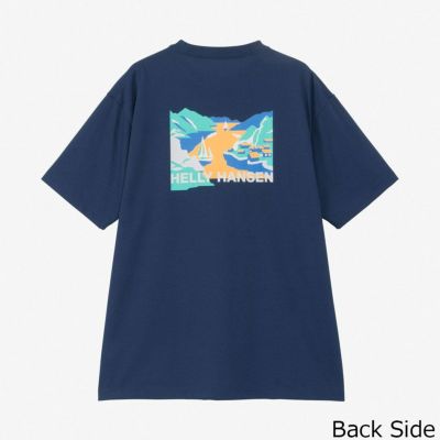ヘリーハンセンHELLYHANSENアウトドアカジュアルウェア半袖TシャツショートスリーブランドエスケープティーS/SLANDSCAPETEEHH62507-ONメンズレディースユニセックス25SS春夏