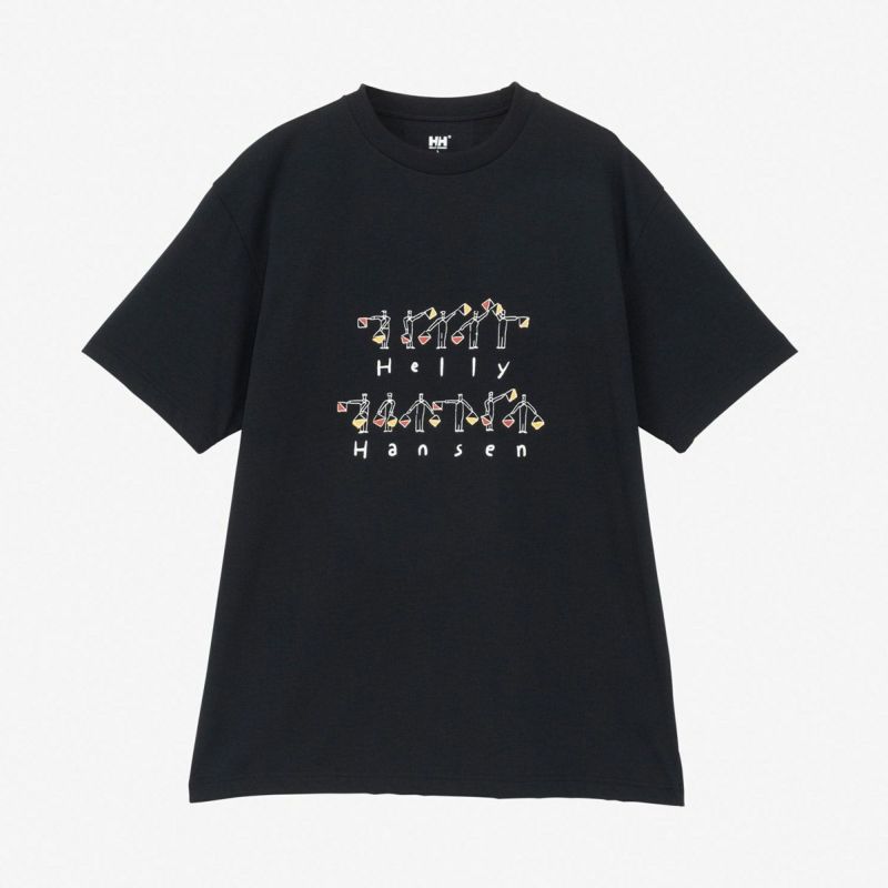 ヘリーハンセンHELLYHANSENアウトドアカジュアルウェア半袖TシャツショートスリーブマリンツールティーS/SMARINETOOLTEEHH62509-Kメンズレディースユニセックス25SS春夏