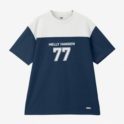 ヘリーハンセンHELLYHANSENアウトドアカジュアルウェア半袖TシャツショートスリーブフットボールティーS/SFOOTBALLTEEHH62510-ONメンズレディースユニセックス25SS春夏