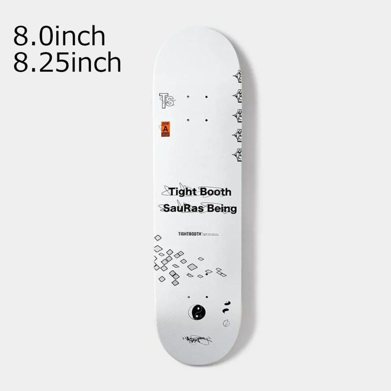 タイトブースTIGHTBOOTHスケボースケートボードデッキ板TIGHTBOOTH×SauRasBeingBOARDSS25-SRB10