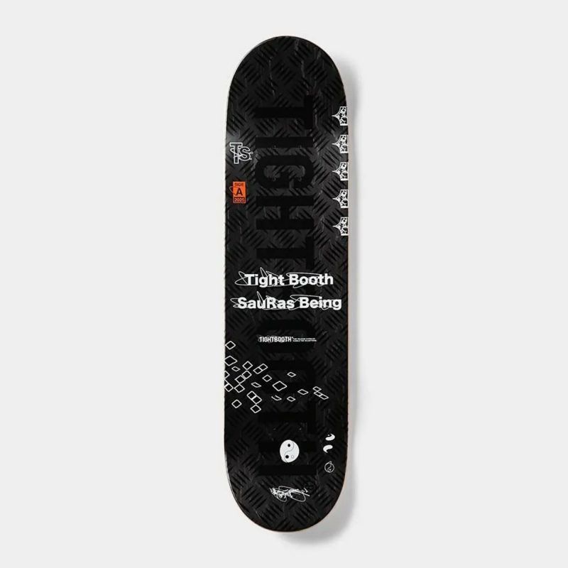 タイトブースTIGHTBOOTHスケボースケートボードデッキ板TIGHTBOOTH×SauRasBeingBOARDSS25-SRB10