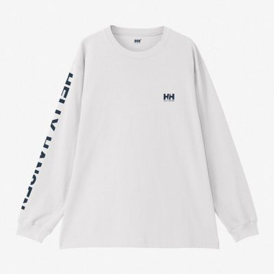 ヘリーハンセンHELLYHANSENアウトドアカジュアルウェア長袖TシャツロンTロングスリーブレターティーL/SLETTERTEEHH32541-CWメンズレディースユニセックス25SS春夏