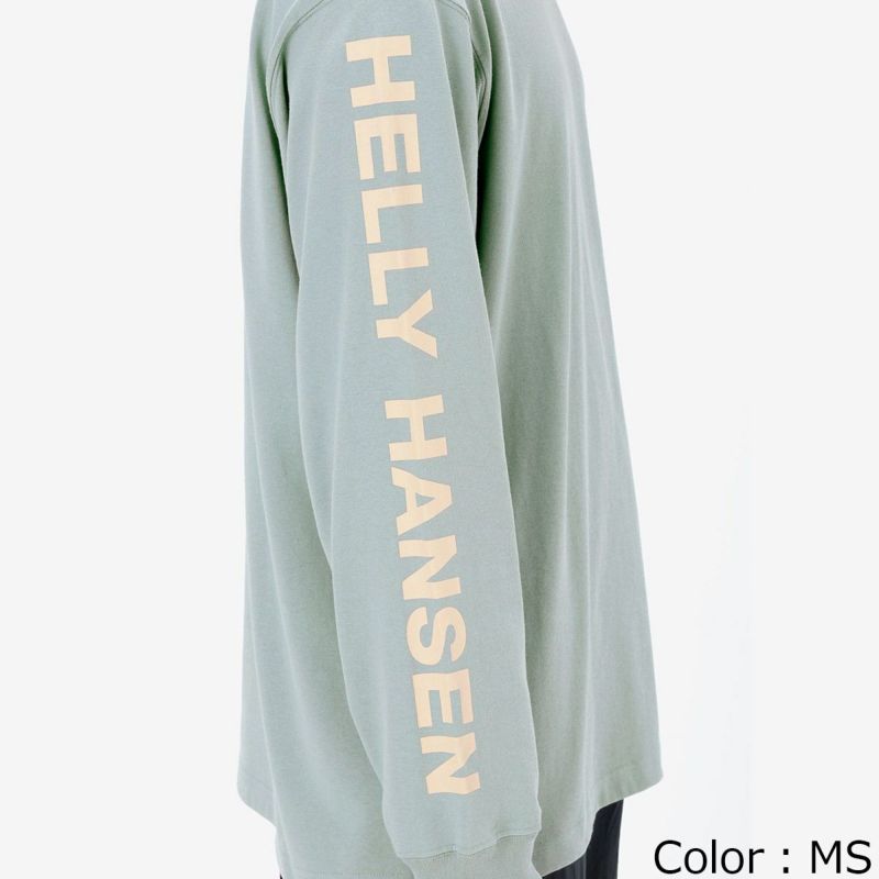 ヘリーハンセンHELLYHANSENアウトドアカジュアルウェア長袖TシャツロンTロングスリーブレターティーL/SLETTERTEEHH32541-CWメンズレディースユニセックス25SS春夏