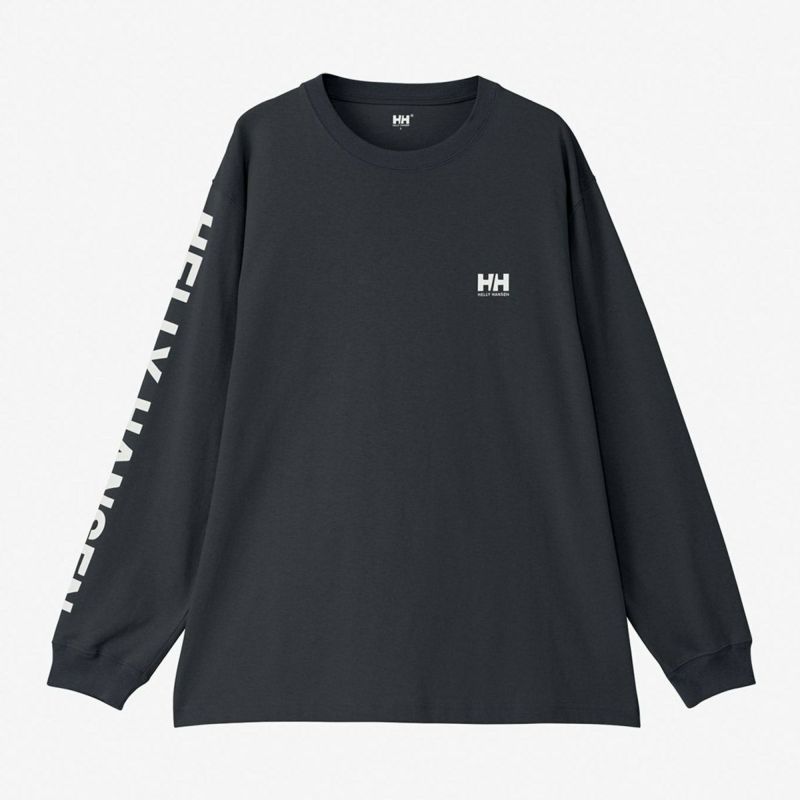 ヘリーハンセンHELLYHANSENアウトドアカジュアルウェア長袖TシャツロンTロングスリーブレターティーL/SLETTERTEEHH32541-Kメンズレディースユニセックス25SS春夏