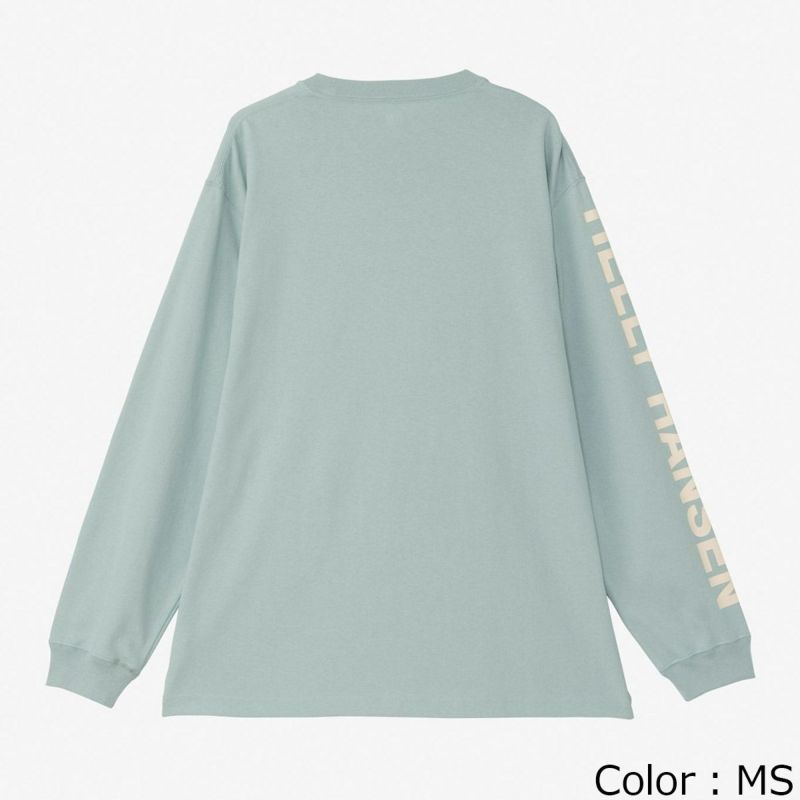 ヘリーハンセンHELLYHANSENアウトドアカジュアルウェア長袖TシャツロンTロングスリーブレターティーL/SLETTERTEEHH32541-Kメンズレディースユニセックス25SS春夏