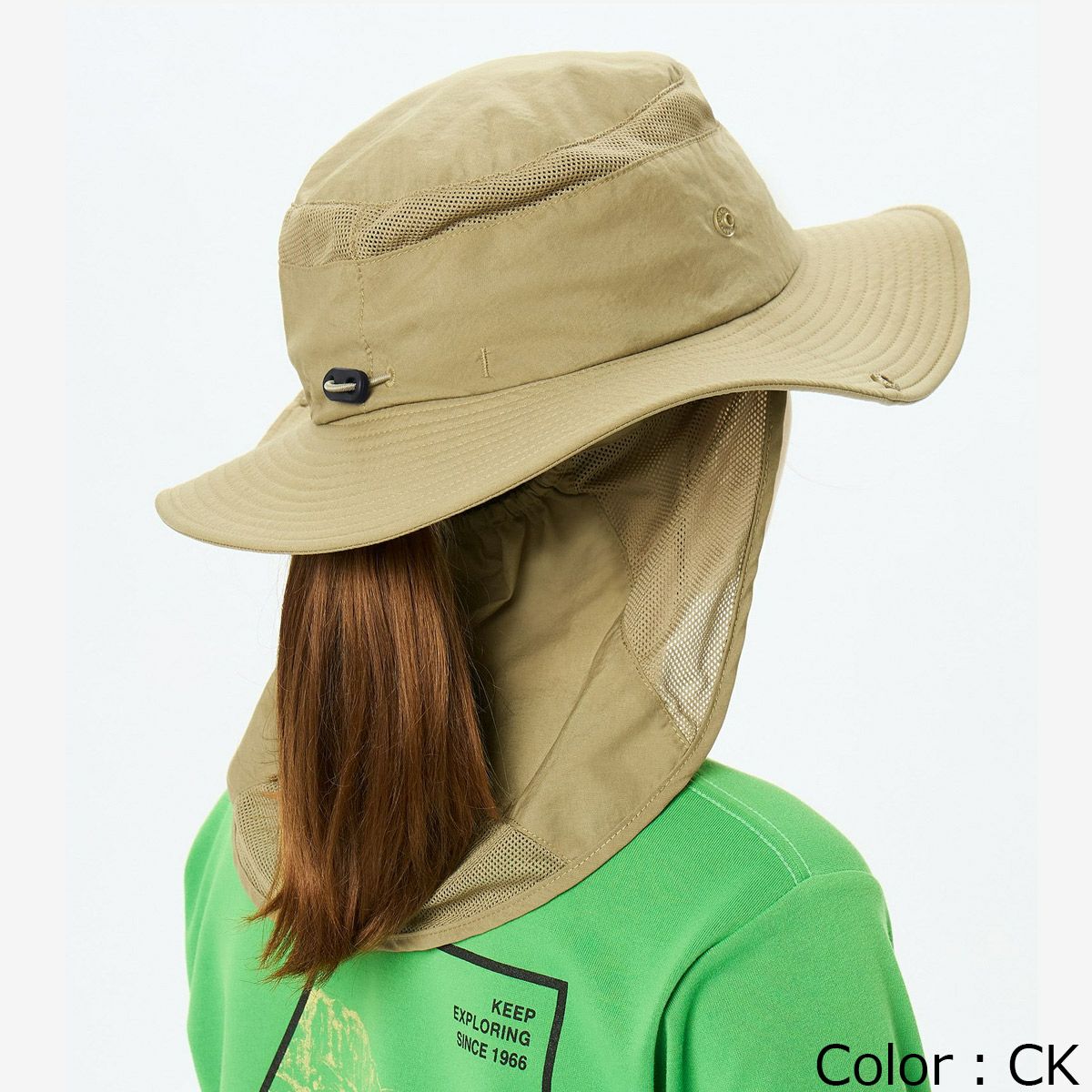 ザ・ノース・フェイスTHENORTHFACEアウトドアカジュアル帽子ハットキッズサンシールドハットKSUNSHIELDHATNNJ02521-URジュニアキッズ子ども男の子女の子25SS春夏