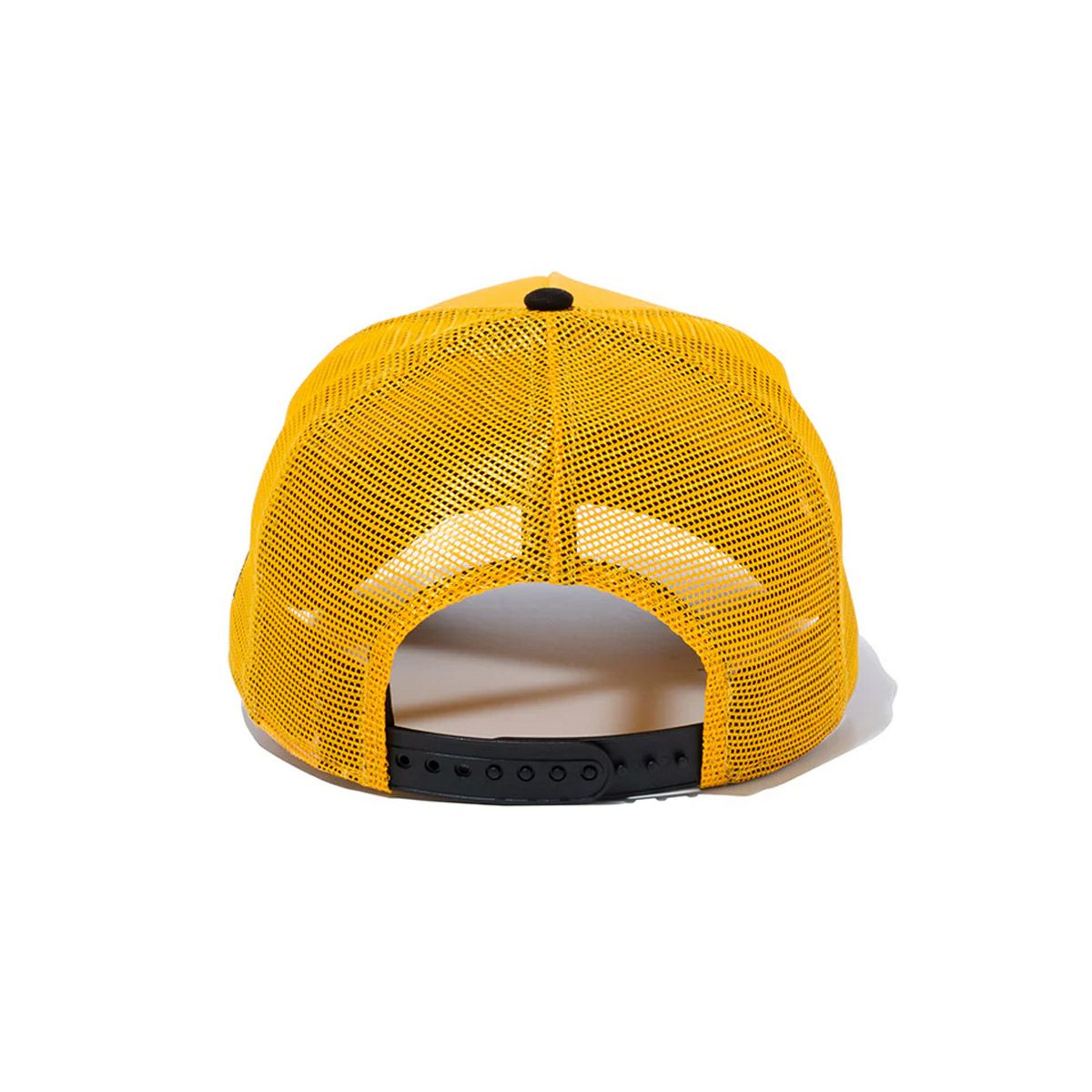 ニューエラNEWERAアウトドアカジュアル帽子キャップ9FORTYA-Frameトラッカー阪神タイガースAゴールドブラックバイザー14524980メンズレディースユニセックス25SP春夏