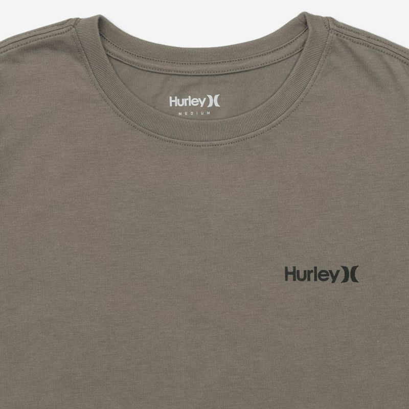 ハーレーHurleyサーフィンサーフウェア半袖TシャツレフトチェストワンエンドオンリーショートスリーブティーLEFTCHESTONEANDONLYSHORTSLEEVETEEMCSS251044メンズ男性25SP春夏