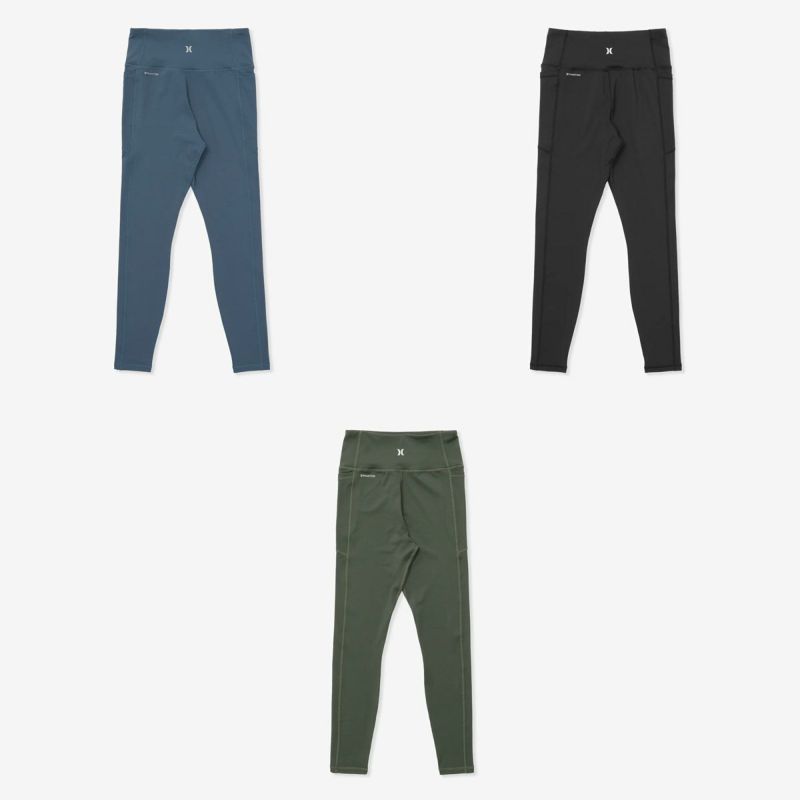 ハーレーHurleyサーフィンサーフウェアボトムスインナースパッツレギンスファントムハイウエストレギンスPHNTMHIGHWAISTLEGGINGSWALG251036レディース女性25SP春夏