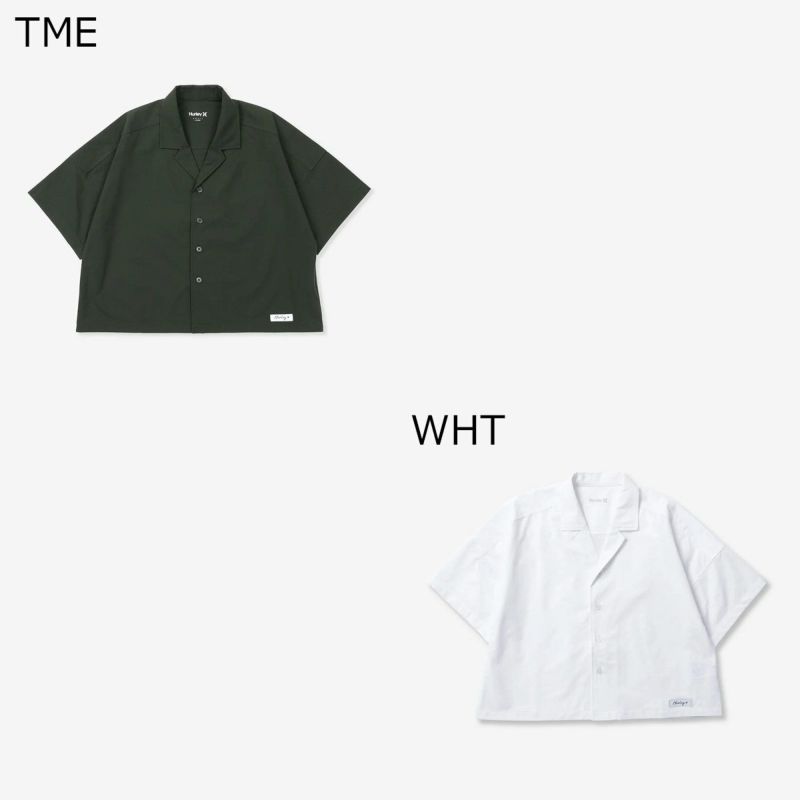 ハーレーHurleyサーフィンサーフウェア半袖シャツリップストップショートスリーブシャツRIPSTOPSHORTSLEEVESHIRTWUT2421012レディース女性25SP春夏