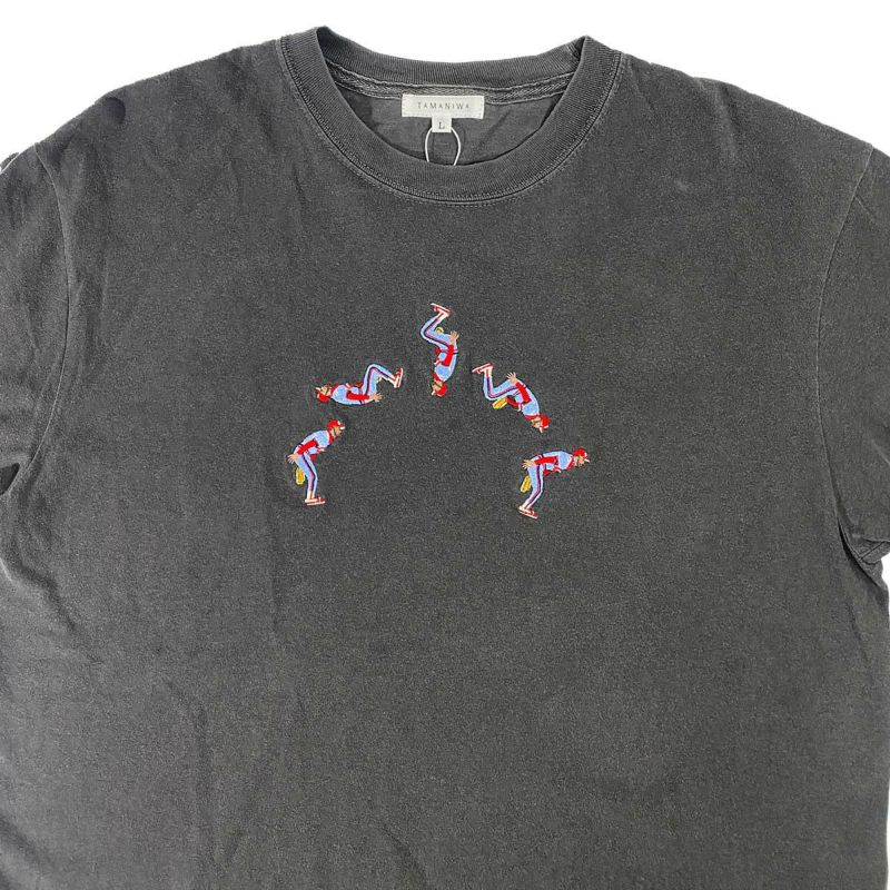 タマニワTAMANIWAベースボール野球ソフトボールウェア半袖TシャツBAKUS/STEETMNW-203メンズ男性25FA秋冬