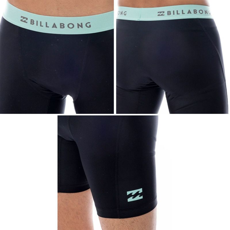 ビラボンBILLABONGサーフィンサーフラッシュガードレギンストレンカSOLIDUNDERSHORTSラッシュレギンスBF011490メンズ男性25SP春夏