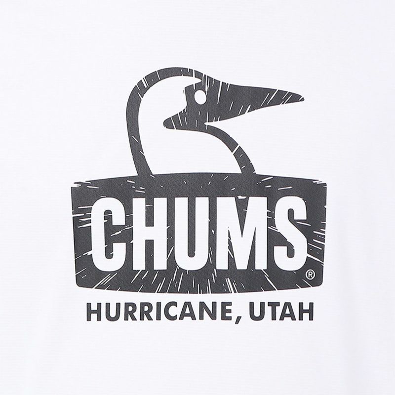 チャムスCHUMSランニングウェア半袖TシャツランニングブービーフェイスTシャツRunningBoobyFaceT-ShirtCH01-2494メンズレディースユニセックス25SP春夏