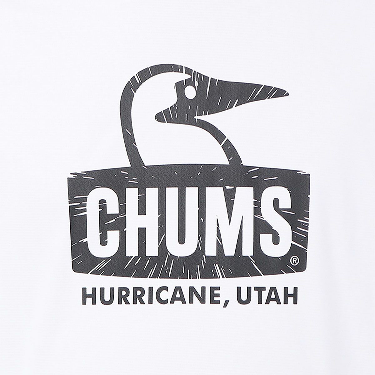 チャムスCHUMSランニングウェア半袖TシャツランニングブービーフェイスTシャツRunningBoobyFaceT-ShirtCH01-2494メンズレディースユニセックス25SP春夏