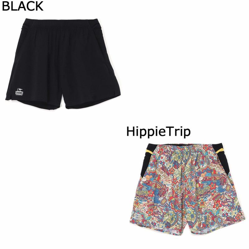 チャムスCHUMSランニングウェアボトムスショートハーフパンツ短パンランニングショーツRunningShortsCH03-1357メンズレディースユニセックス25SP春夏