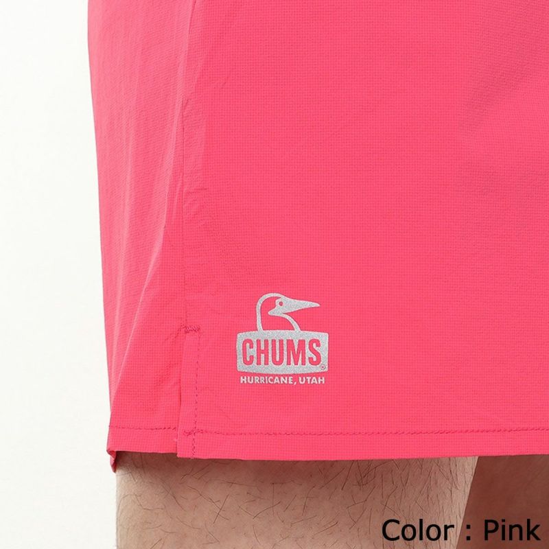 チャムスCHUMSランニングウェアボトムスショートハーフパンツ短パンランニングショーツRunningShortsCH03-1357メンズレディースユニセックス25SP春夏