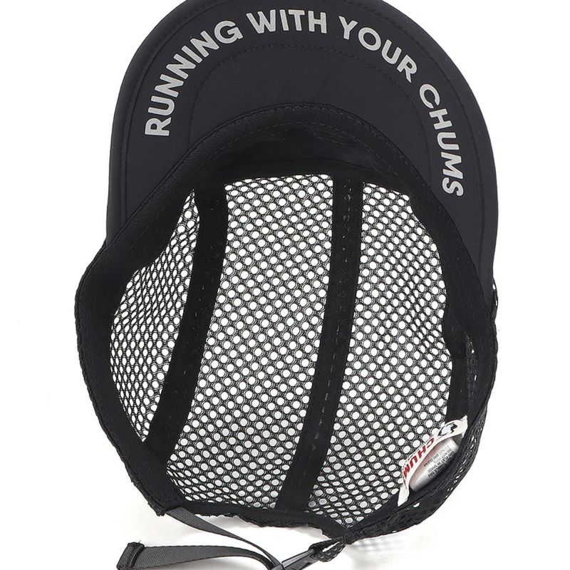 チャムスCHUMSランニング帽子キャップランニングキャップRunningCapCH05-1406メンズレディースユニセックス25SP春夏