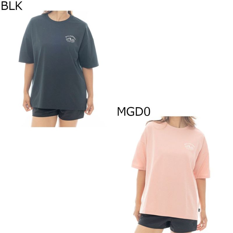 ビラボンBILLABONGサーフィンサーフウェア半袖Tシャツ【A/DIV.】ADIVRASHSSTシャツ【BOXLOOSE】BF013221レディース女性25SP春夏