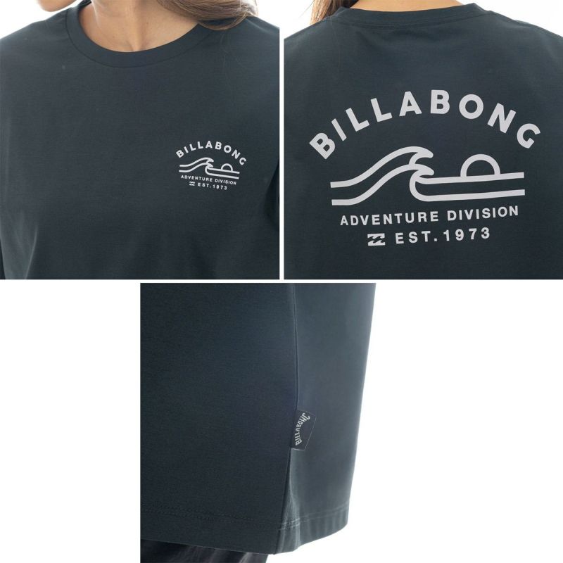 ビラボンBILLABONGサーフィンサーフウェア半袖Tシャツ【A/DIV.】ADIVRASHSSTシャツ【BOXLOOSE】BF013221レディース女性25SP春夏