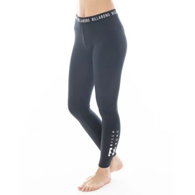ビラボンBILLABONGサーフィンサーフラッシュガードレギンストレンカLOGOBANDUVLEGGINGSラッシュレギンスBF013400レディース女性25SP春夏