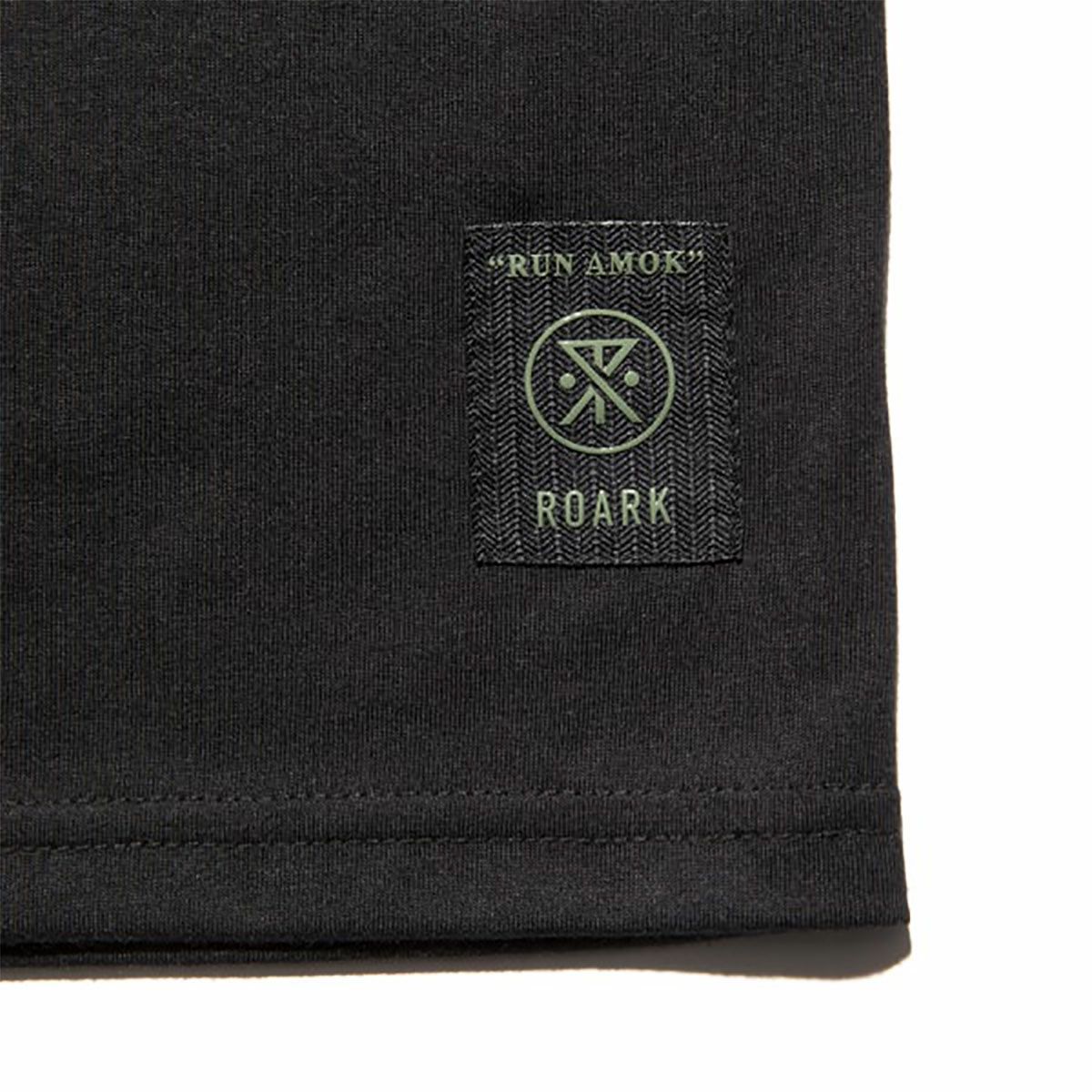 ランアモックRUNAMOKランニングウェア長袖TシャツロンTMATHISLSRK402-BLK2メンズ男性25SP春夏