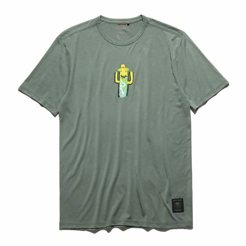 ランアモックRUNAMOKランニングウェア半袖TシャツMATHISCORESSRK403-FORメンズ男性25SP春夏