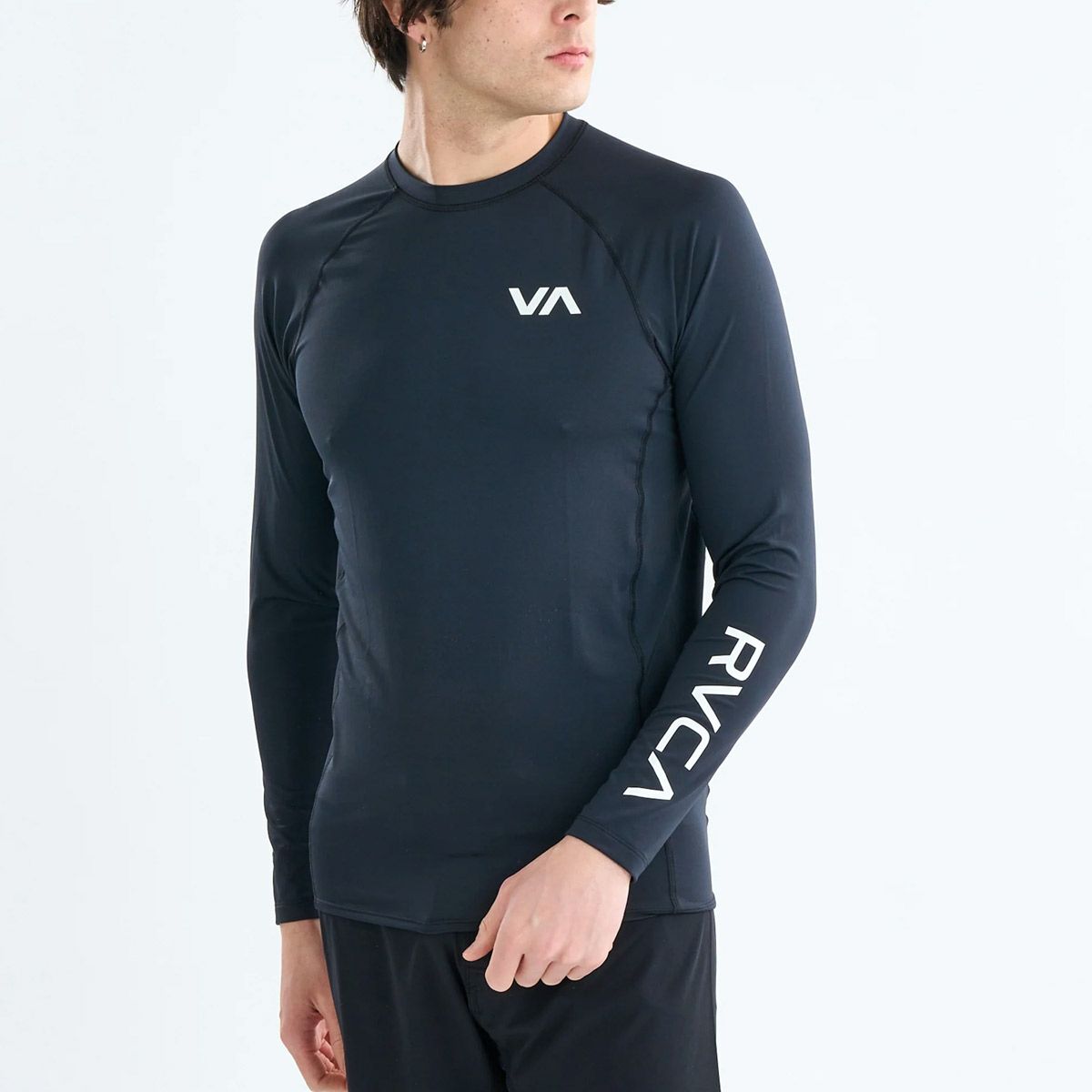 ルーカRVCAサーフィンサーフラッシュガードUVカット【VASPORT】RVCALSRASHGUARD長袖ラッシュガードBF041854メンズ男性25SP春夏