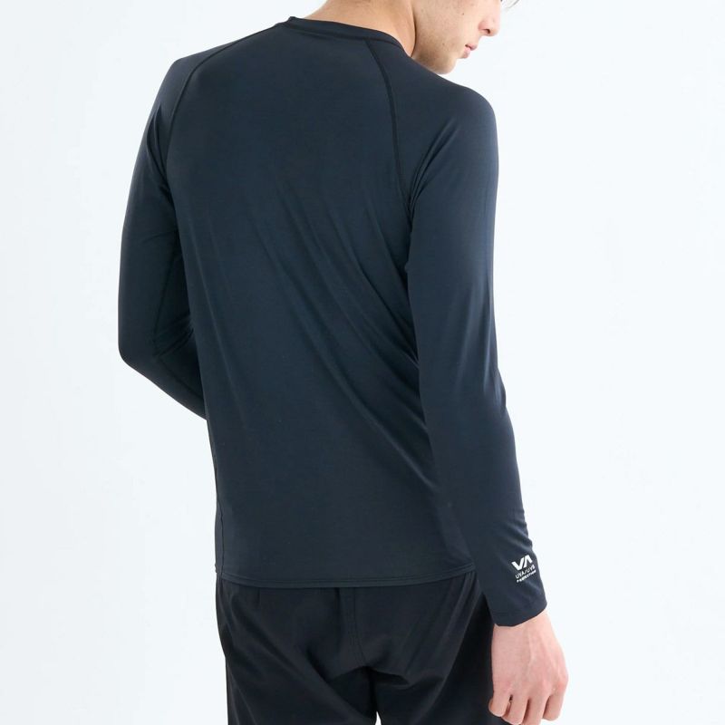 ルーカRVCAサーフィンサーフラッシュガードUVカット【VASPORT】RVCALSRASHGUARD長袖ラッシュガードBF041854メンズ男性25SP春夏