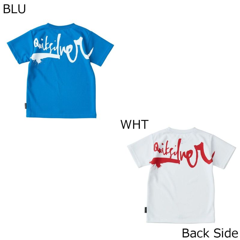 クイックシルバーQUIKSILVERサーフィンサーフウェア半袖TシャツIMSPAIREDLOGOSSYOUTHTシャツラッシュガードKLY251010ジュニアキッズ子ども男の子女の子25SP春夏