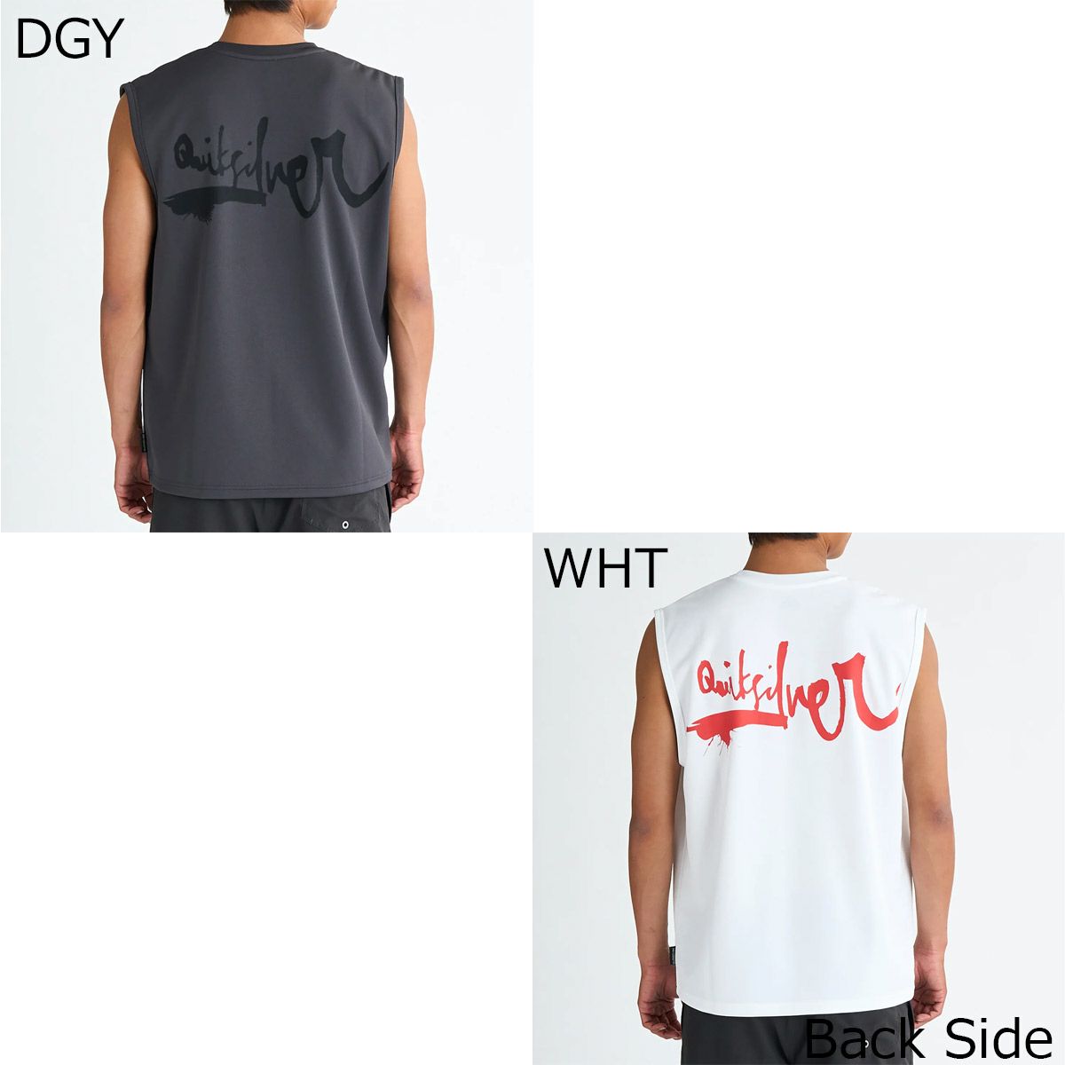 クイックシルバーQUIKSILVERサーフィンサーフウェアノースリーブタンクトップIMPAIREDLOGOSLYTシャツラッシュガードノースリーブタンクトップQLY251021メンズ男性25SP春夏
