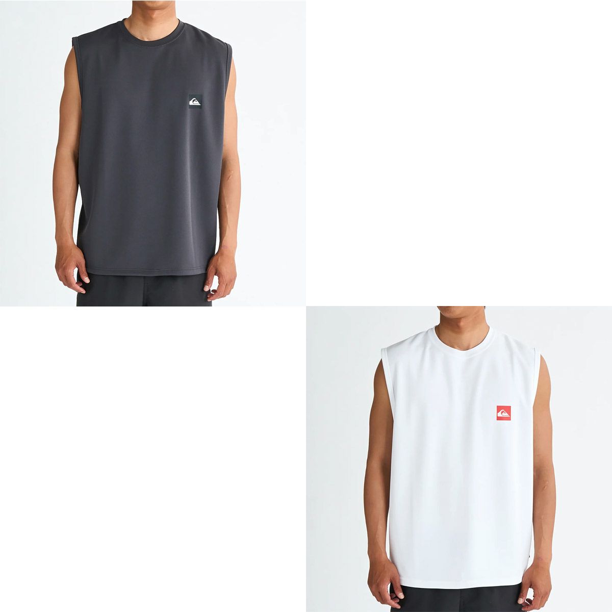 クイックシルバーQUIKSILVERサーフィンサーフウェアノースリーブタンクトップIMPAIREDLOGOSLYTシャツラッシュガードノースリーブタンクトップQLY251021メンズ男性25SP春夏