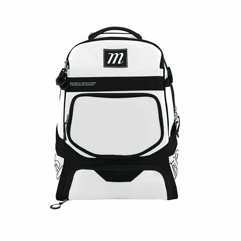 マルーチマルッチmaruccベースボール野球ソフトボール鞄バッグリュックサックバックパックデイパックRANGRBATPACKMBRNGRBP-WBKメンズレディースユニセックス25FA秋冬