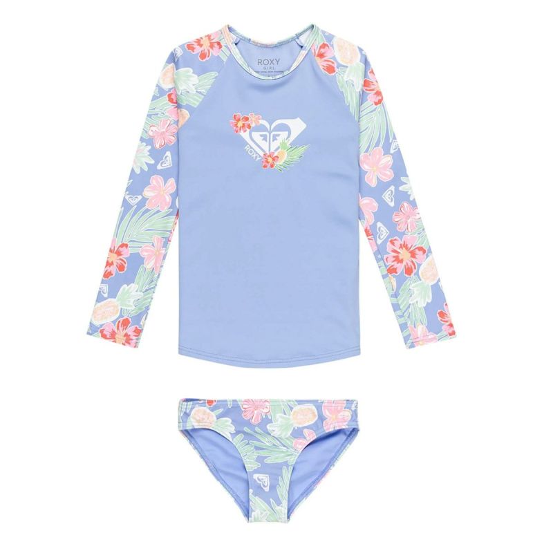 ロキシーROXYサーフィンサーフ水着TROPICALSTORYLSLYCRASETタンキニERLWR03330ジュニアキッズ子ども男の子女の子25SP春夏