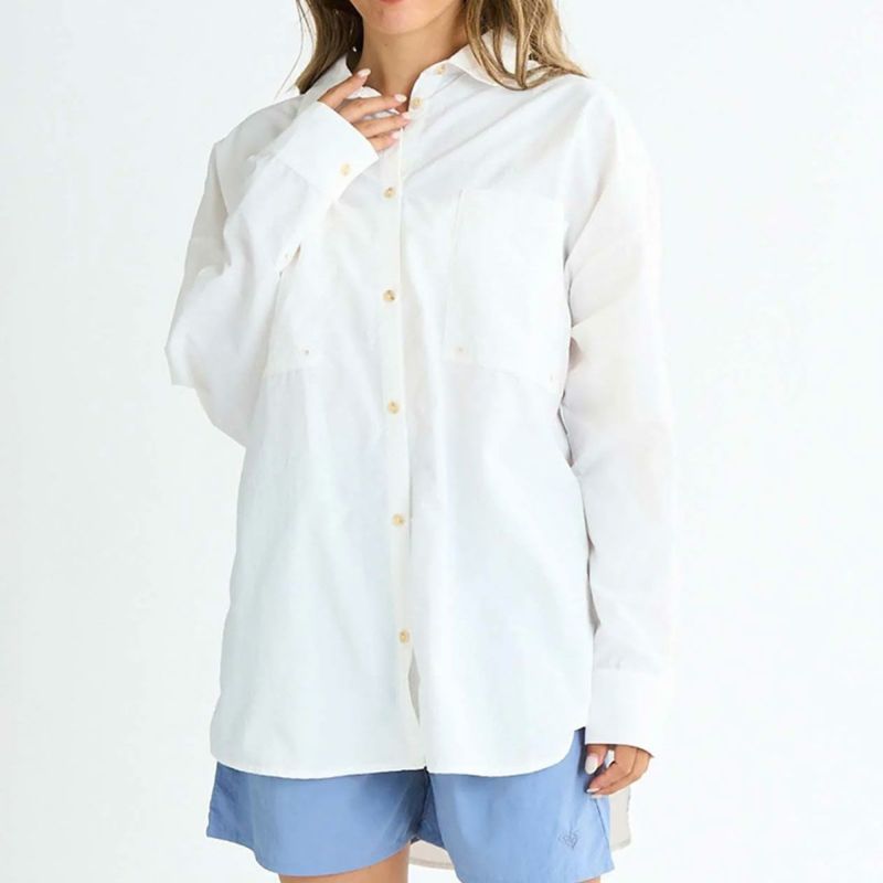 ロキシーROXYサーフィンサーフウェア長袖シャツSWEETHEAVENオーバーサイズシャツRLY251030レディース女性25SP春夏