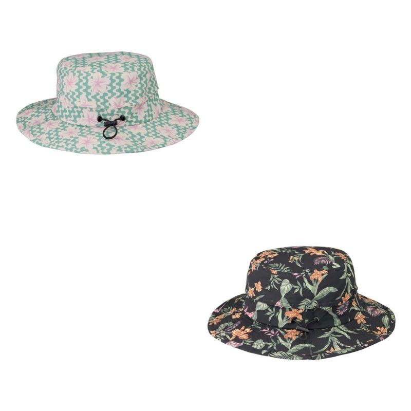 ロキシーROXYサーフィンサーフ帽子ハットWRUVWATERBEACHHATPRTハットRSA251711レディース女性25SP春夏