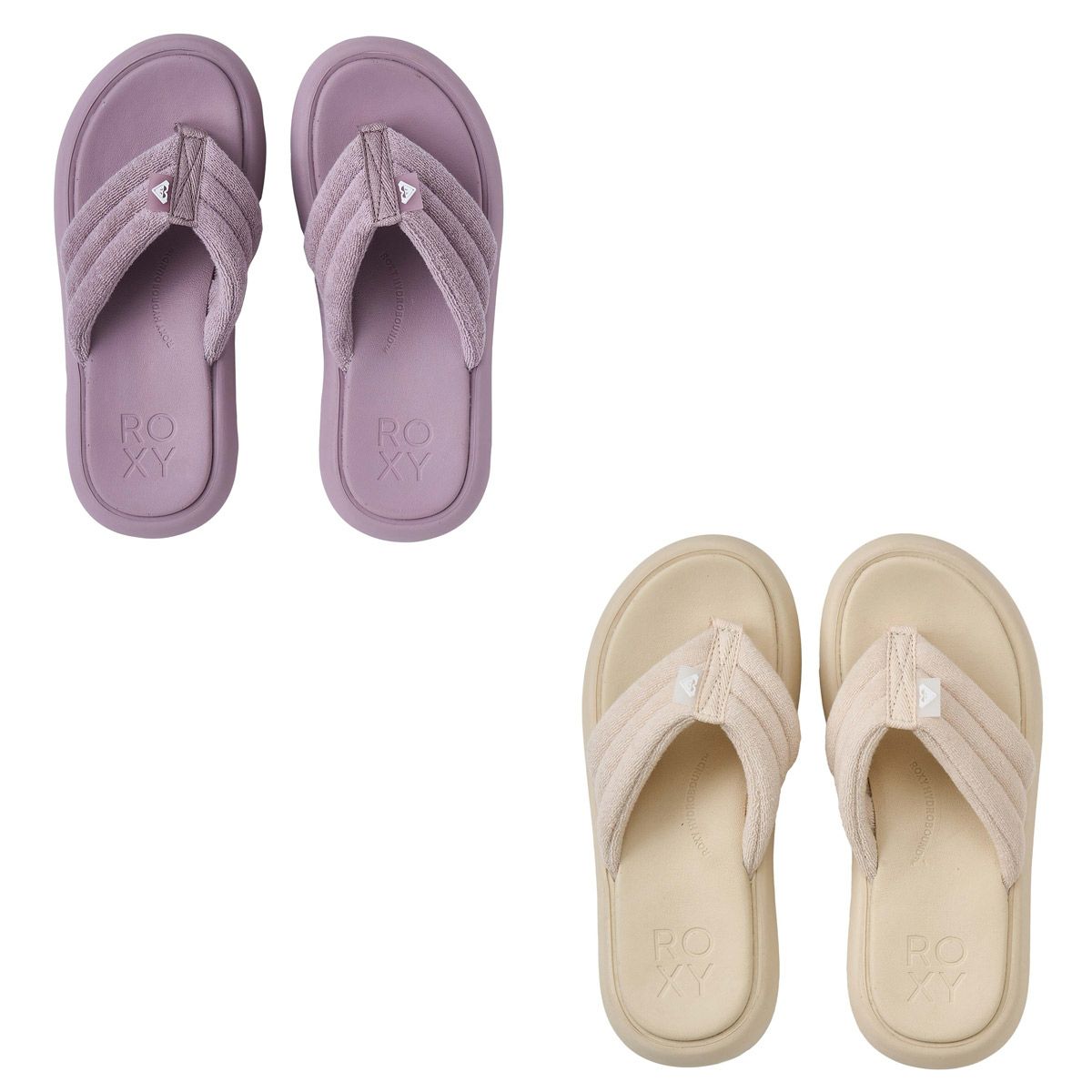 ロキシーROXYサーフィンサーフビーチサンダルビーサン靴RADWEEKENDPILEサンダルRSD251211レディース女性25SP春夏