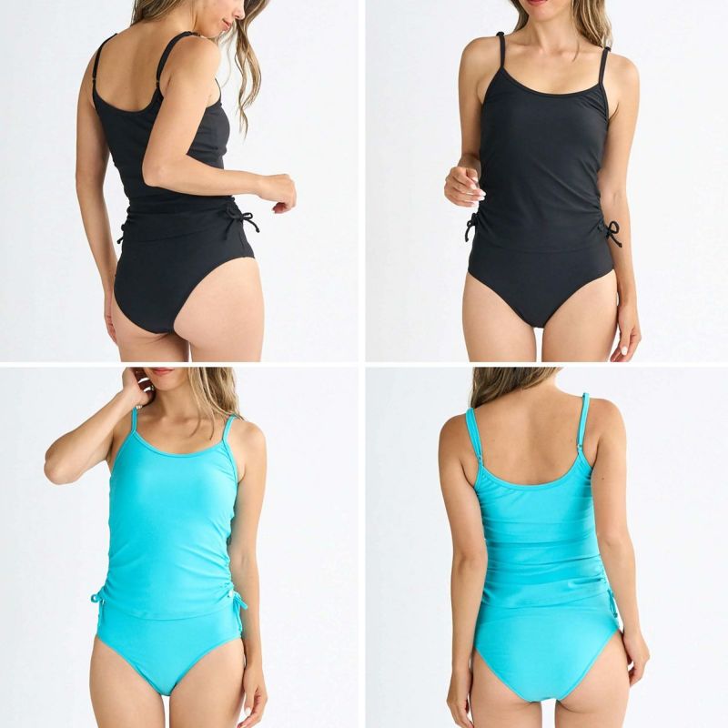 ロキシーROXYサーフィンサーフ水着RIBEIRABRAVABEACHタンキニ3点セットRSW251008レディース女性25SP春夏