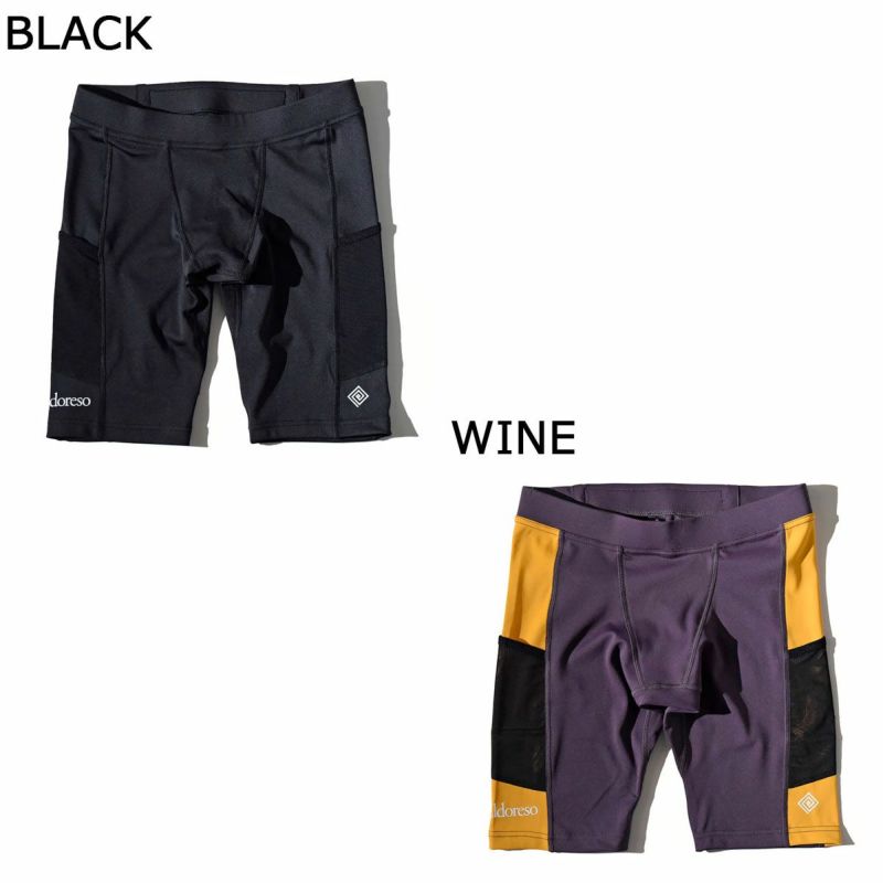 エルドレッソELDORESOランニングウェアボトムスショートハーフパンツ短パンMiddleSpatsE2405515メンズレディースユニセックス25SP春夏