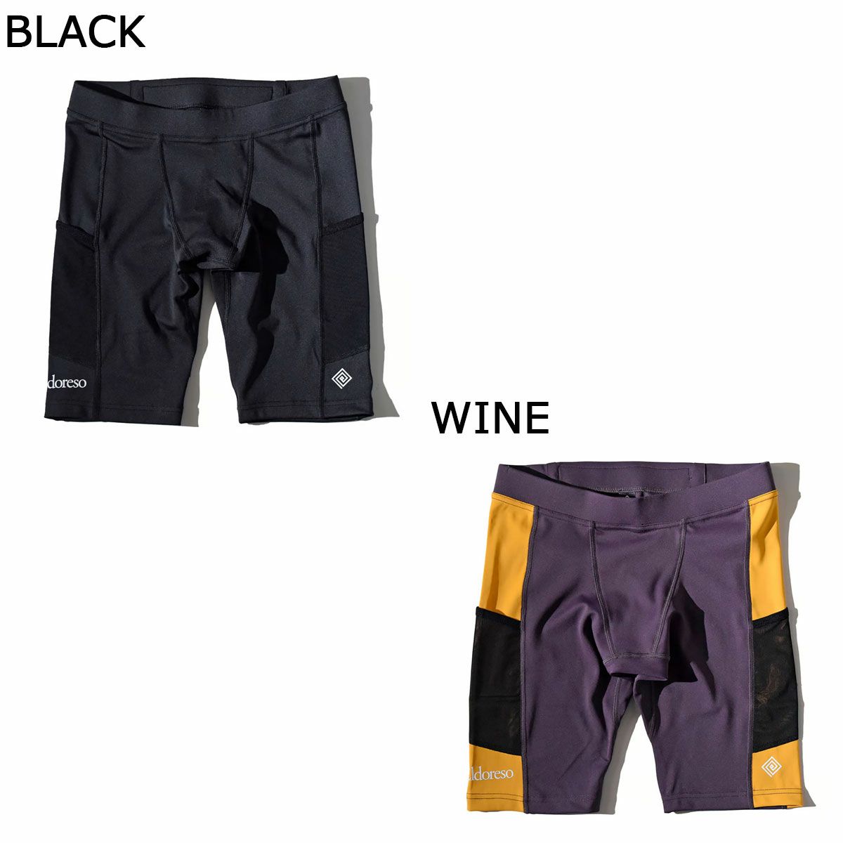 エルドレッソELDORESOランニングウェアボトムスショートハーフパンツ短パンMiddleSpatsE2405515メンズレディースユニセックス25SP春夏