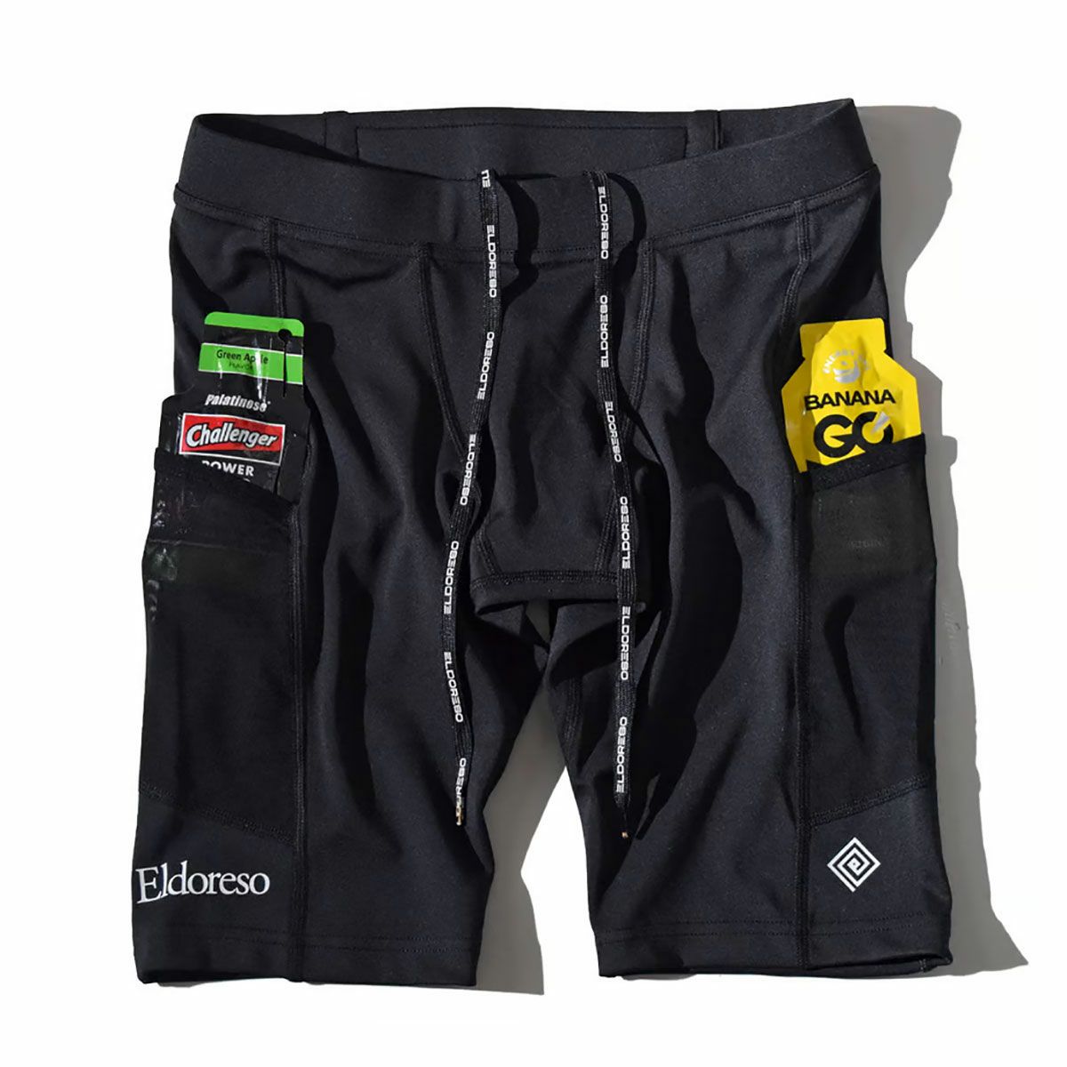 エルドレッソELDORESOランニングウェアボトムスショートハーフパンツ短パンMiddleSpatsE2405515メンズレディースユニセックス25SP春夏