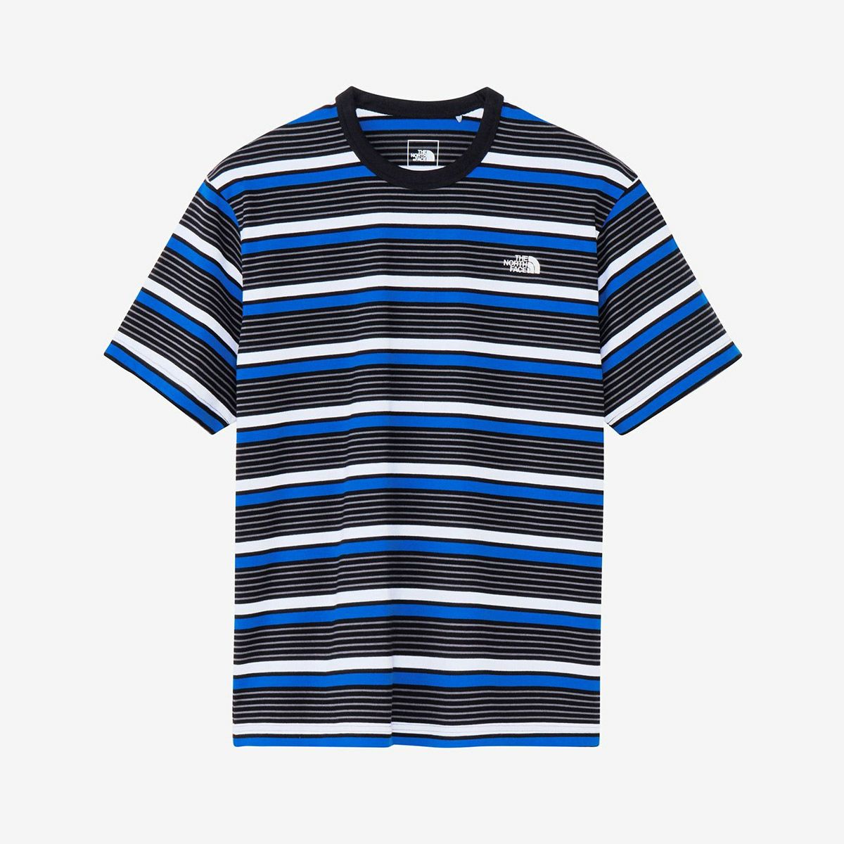 ザ・ノース・フェイスTHENORTHFACEアウトドアカジュアルウェア半袖TシャツショートスリーブマルチボーダーティーS/SMULTIBORDERTEENT32455-KHメンズ男性25SS春夏