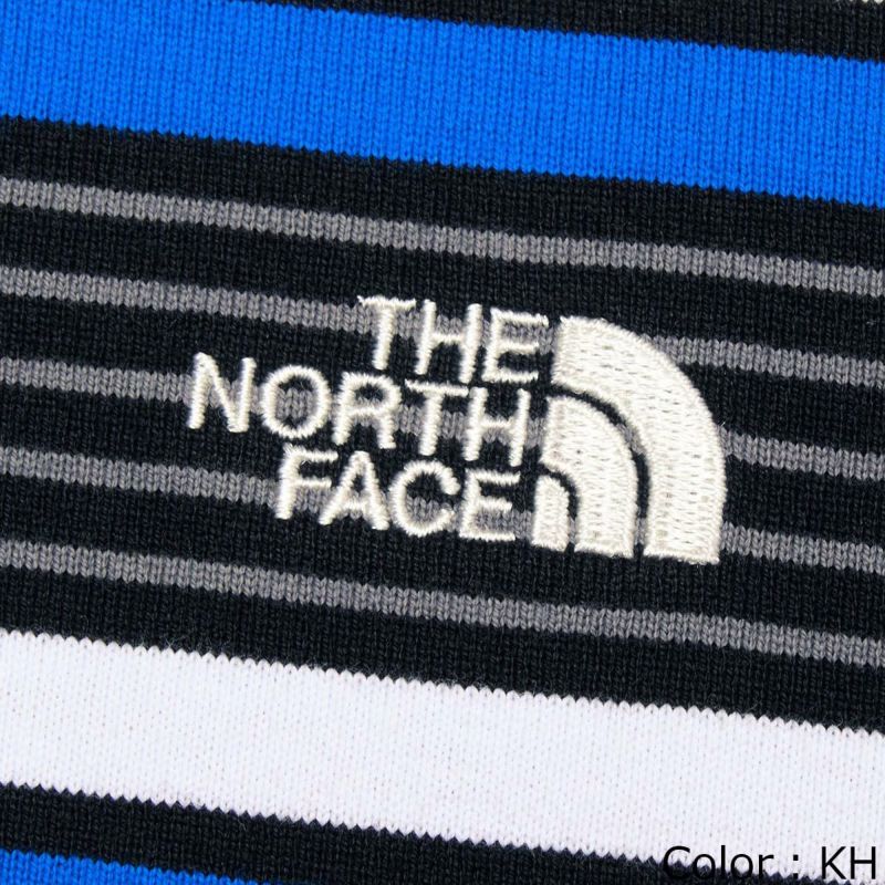 ザ・ノース・フェイスTHENORTHFACEアウトドアカジュアルウェア半袖TシャツショートスリーブマルチボーダーティーS/SMULTIBORDERTEENT32455-KHメンズ男性25SS春夏