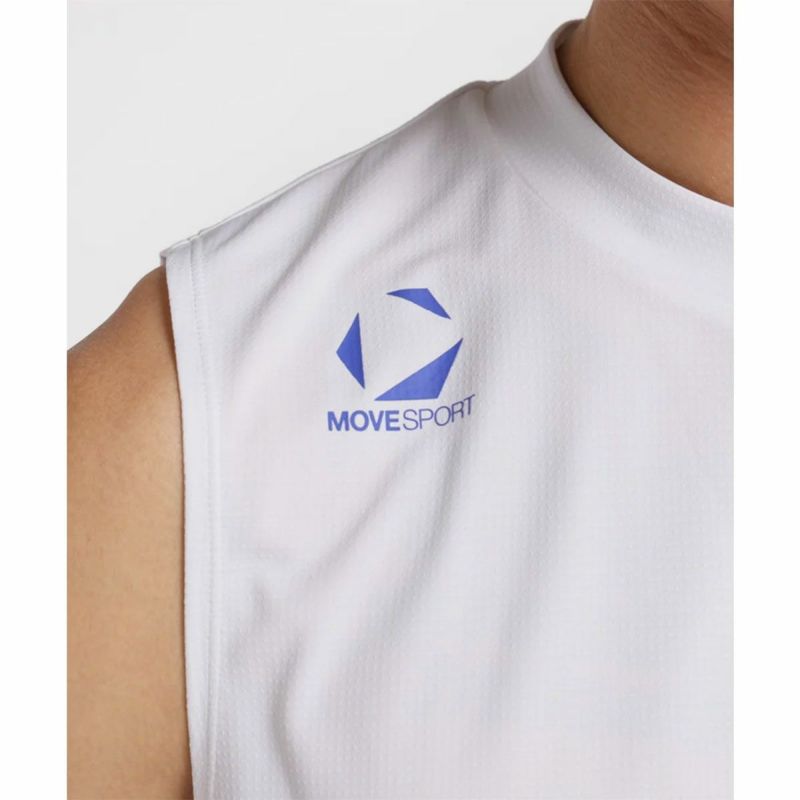 デサントDESCENTEジムフィットネスヨガウェアノースリーブタンクトップSUNSCREENTAIKYUソフトハイゲージスリーブレスシャツST5SHT07Mメンズ男性25SP春夏