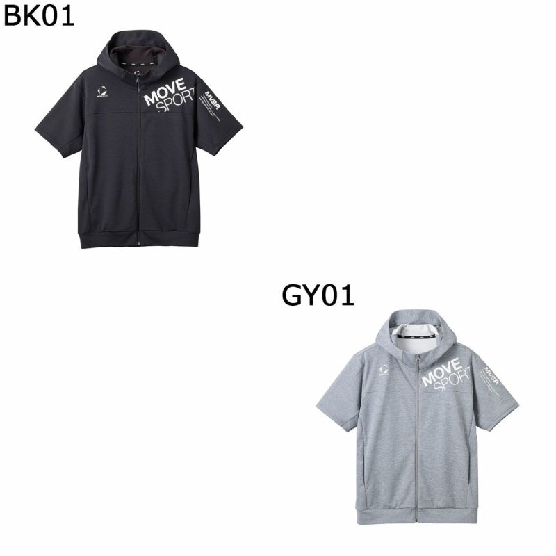 デサントDESCENTEジムフィットネスヨガウェア半袖TシャツSUNSCREENTAIKYUジャージ半袖フーディーST5SJG13Mメンズ男性25SP春夏