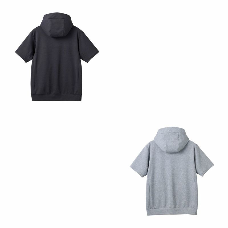 デサントDESCENTEジムフィットネスヨガウェア半袖TシャツSUNSCREENTAIKYUジャージ半袖フーディーST5SJG13Mメンズ男性25SP春夏