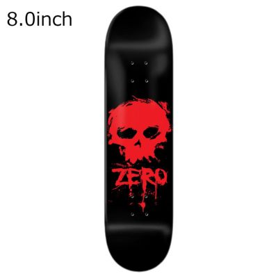ゼロ ZERO スケボー スケートボード デッキ 板 ブラッド スカル