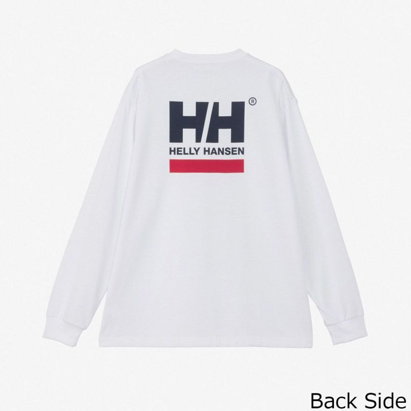 ヘリーハンセンHELLYHANSENアウトドアカジュアルウェア長袖TシャツロンTロングスリーブスクエアロゴティーL/SSQUARELOGOTEEHH32521-CWメンズレディースユニセックス25SS春夏