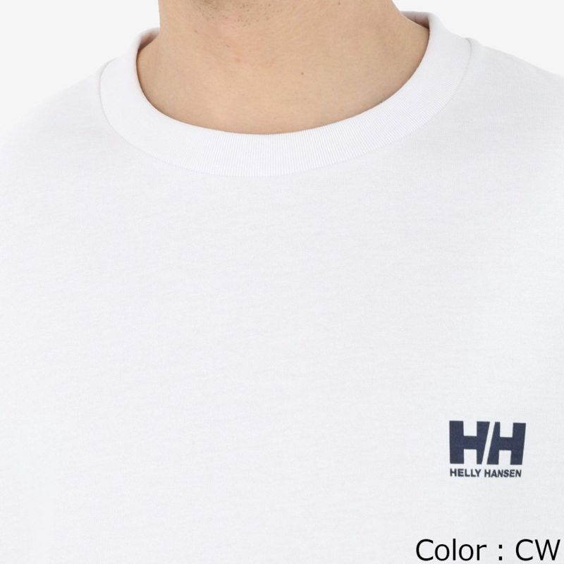 ヘリーハンセンHELLYHANSENアウトドアカジュアルウェア長袖TシャツロンTロングスリーブスクエアロゴティーL/SSQUARELOGOTEEHH32521-CWメンズレディースユニセックス25SS春夏